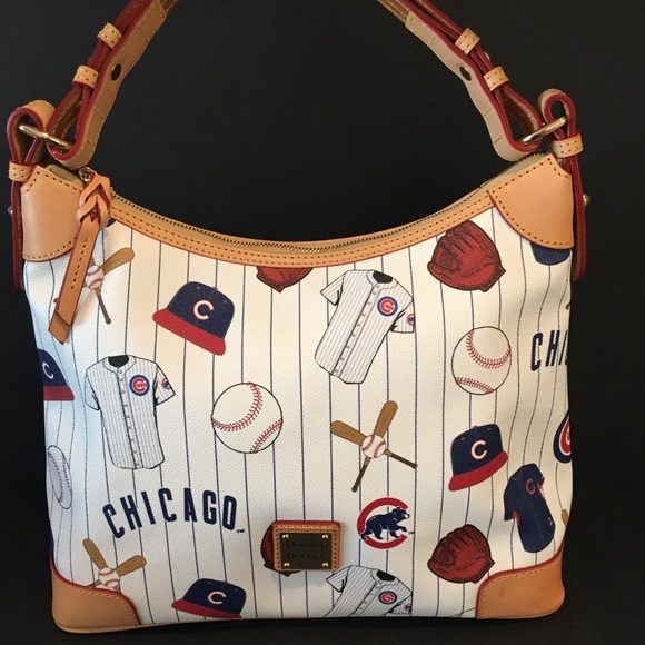 Dooney & Bourke Chicago Cub BAG Purse MLB BASEBALL - Picture 1 of 9